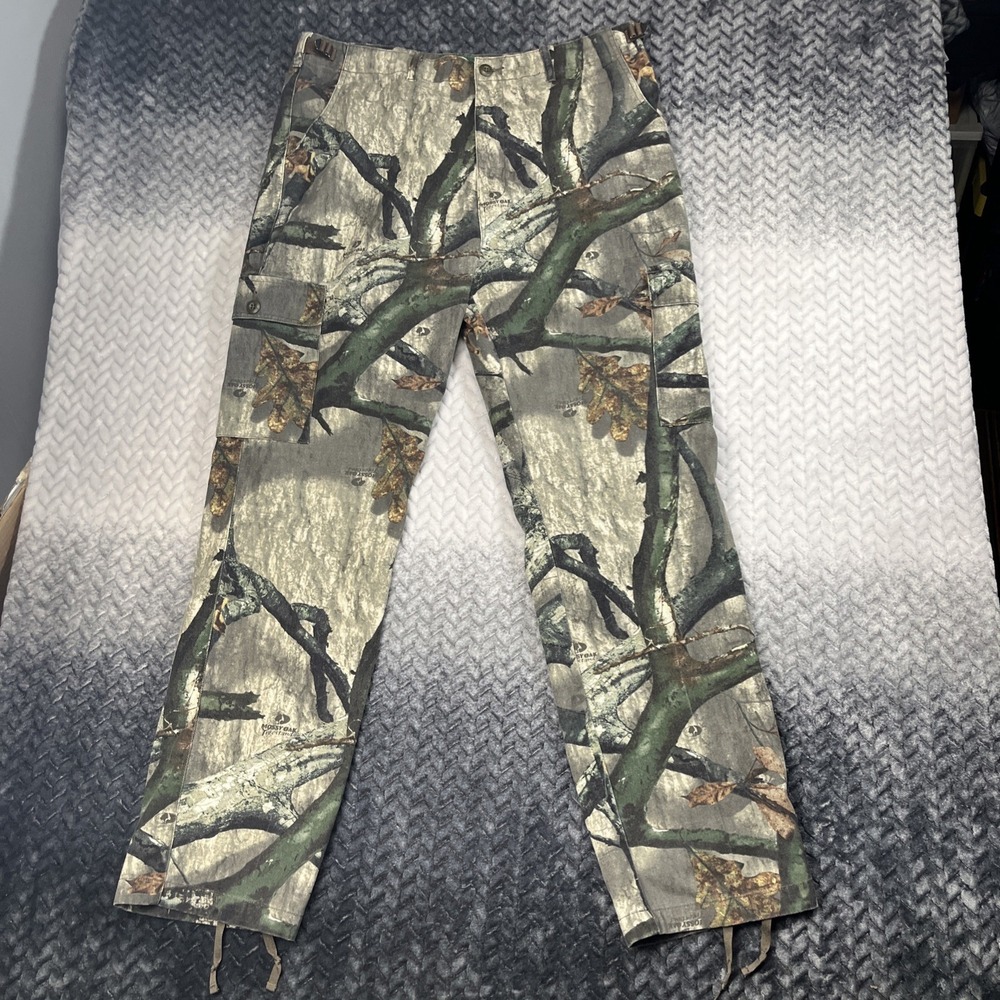 Cabela's Mossy Oak Treestand Pants Mens 38x35" Tall Cargo‎ Camo Hunting Ourdoor